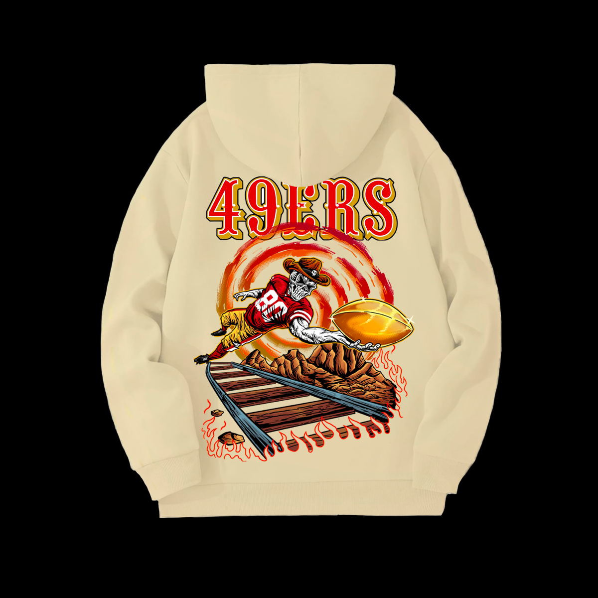 49ers Vintage Hoodie 