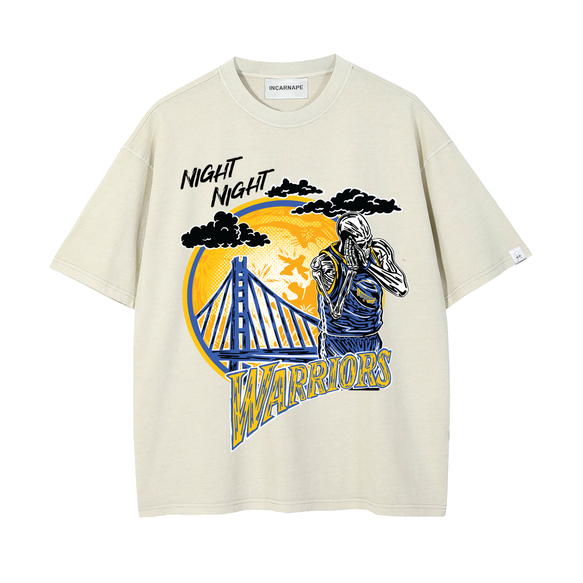 WARRIOR CURRY "NIGHT NIGHT" PREMIUM TEE