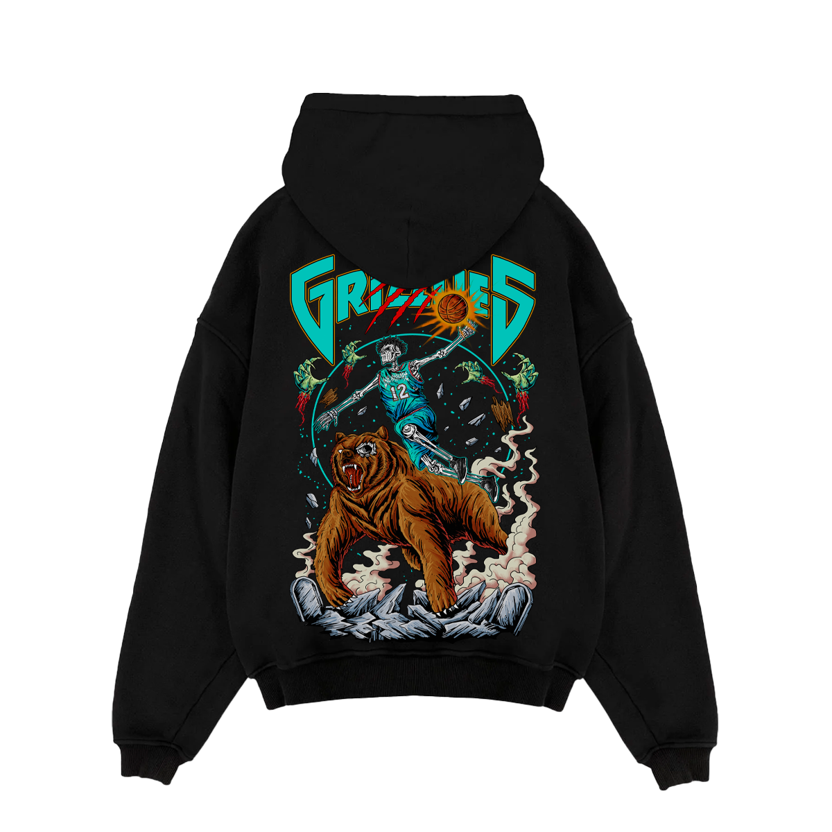 GRIZZLIES JA MORANT "REVENGE SEASON" PULL-OVER HOODIE