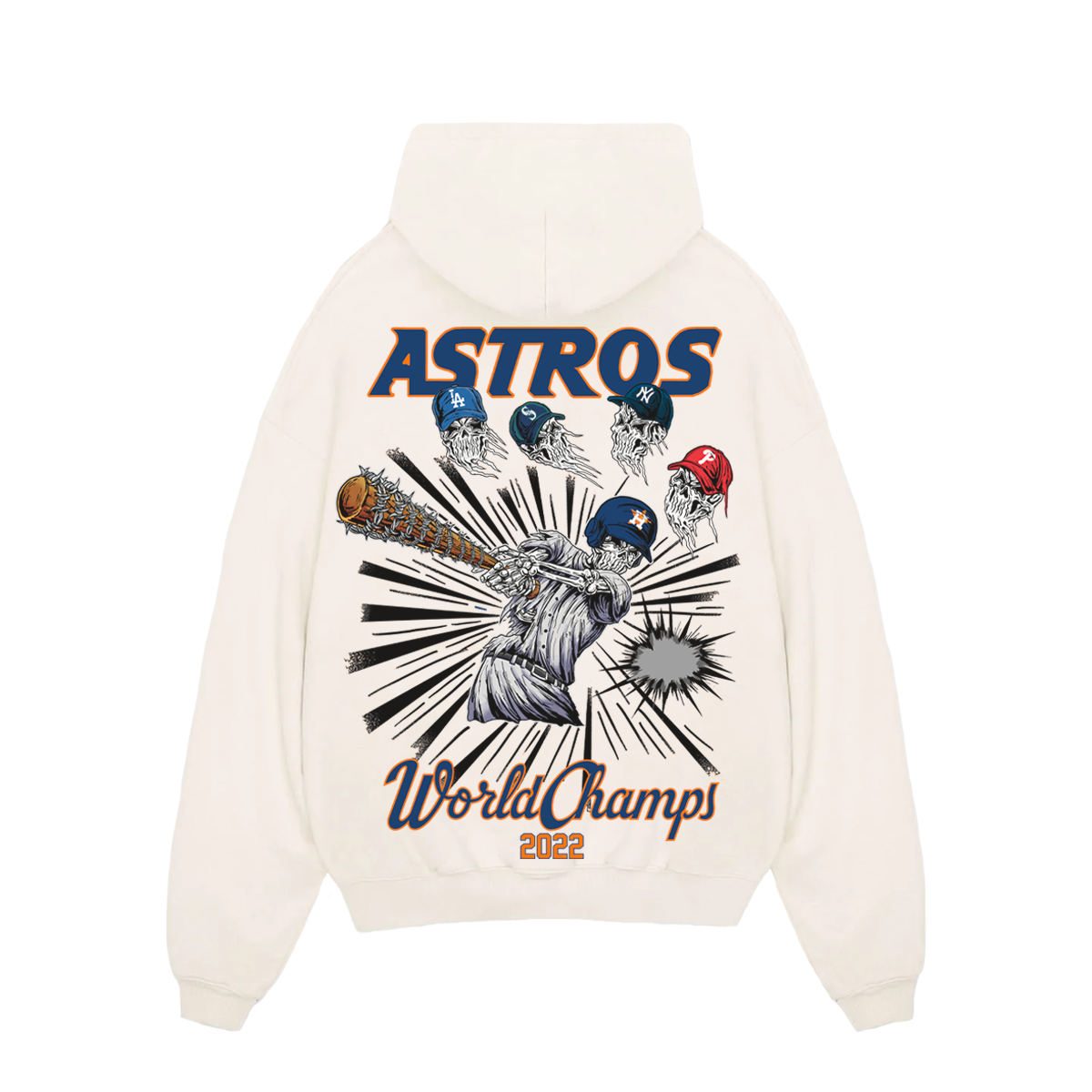 "ASTROS vs THE WORLD" PULL-OVER HOODIE