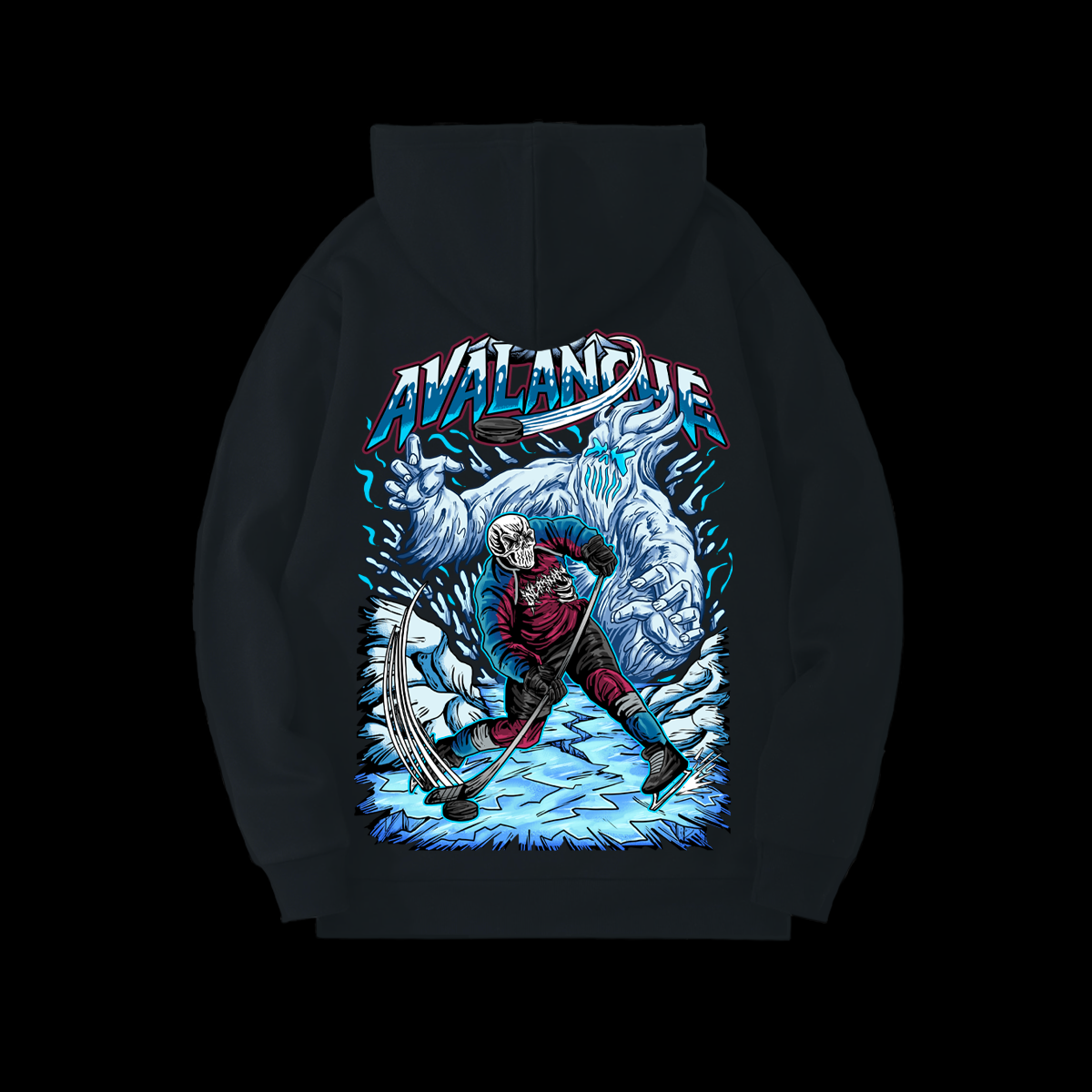 INCARNAPE COLORADO AVALANCHE PULL-OVER HOODIE