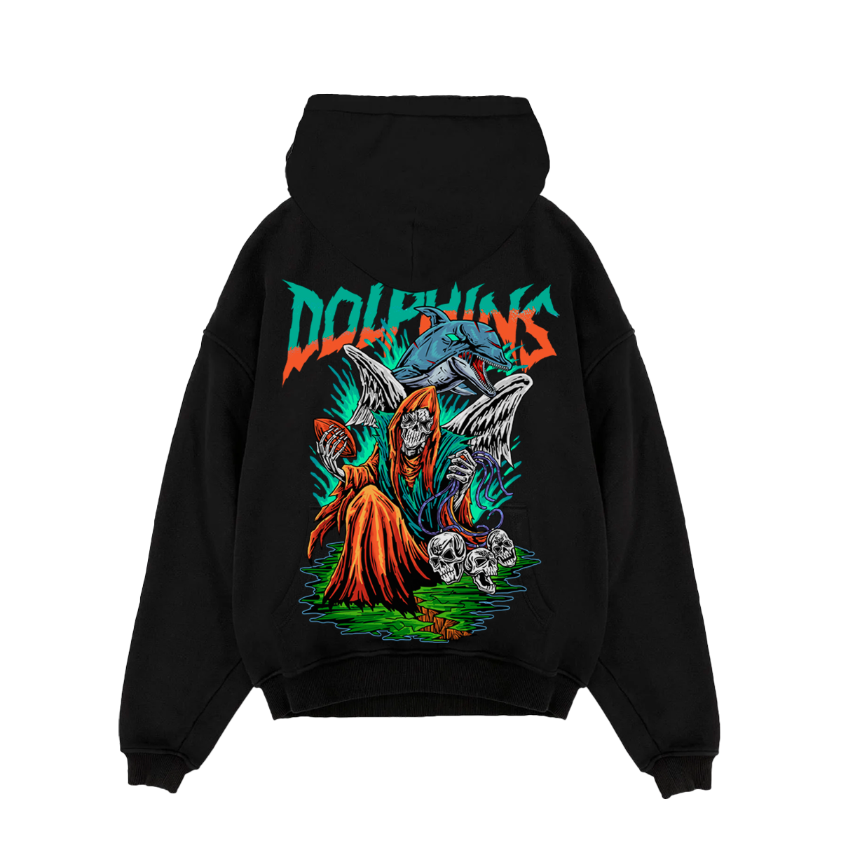 DOLPHINS "WE'RE IN THE HUNT" PULL-OVER HOODIE