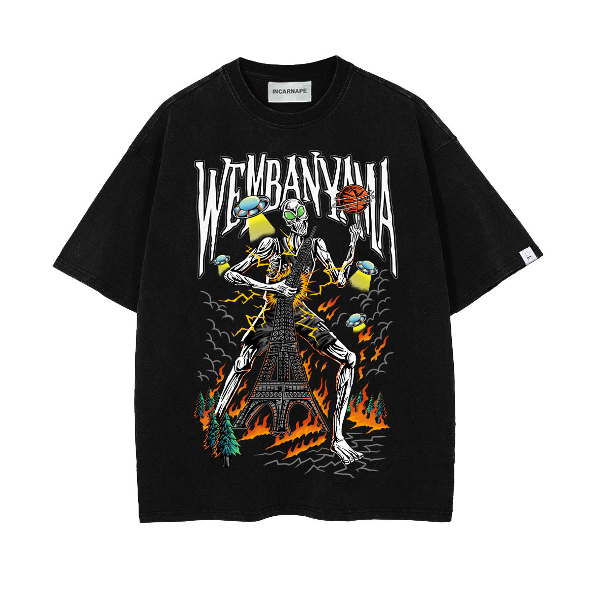 INCARNAPE VICTOR WEMBANYAMA "THE ALIEN"  OVERSIZED TEE