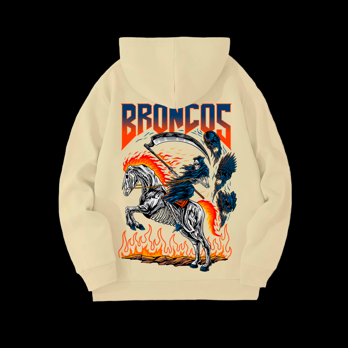 INCARNAPE BRONCOS COUNTRY PULL-OVER HOODIE