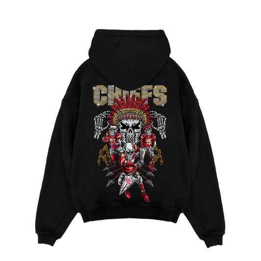 KC CHIEFS "SUPER BOWL LVIII" PULL-OVER PREMIUM HOODIE