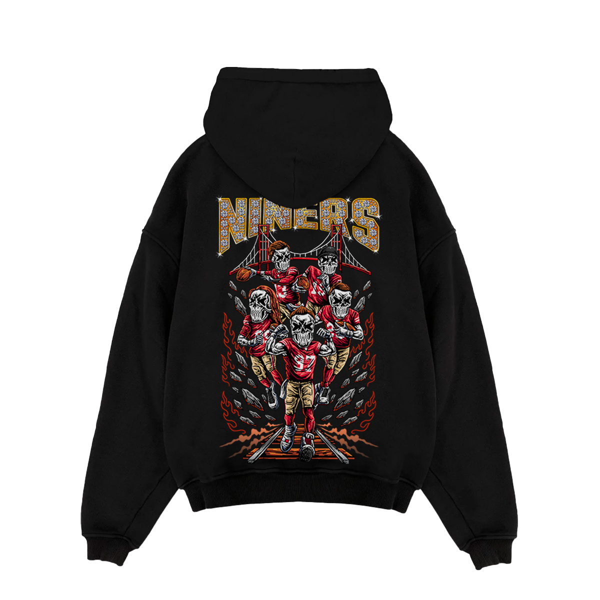 INCARNAPE SF NINERS ELITE PULL-OVER PREMIUM HOODIE