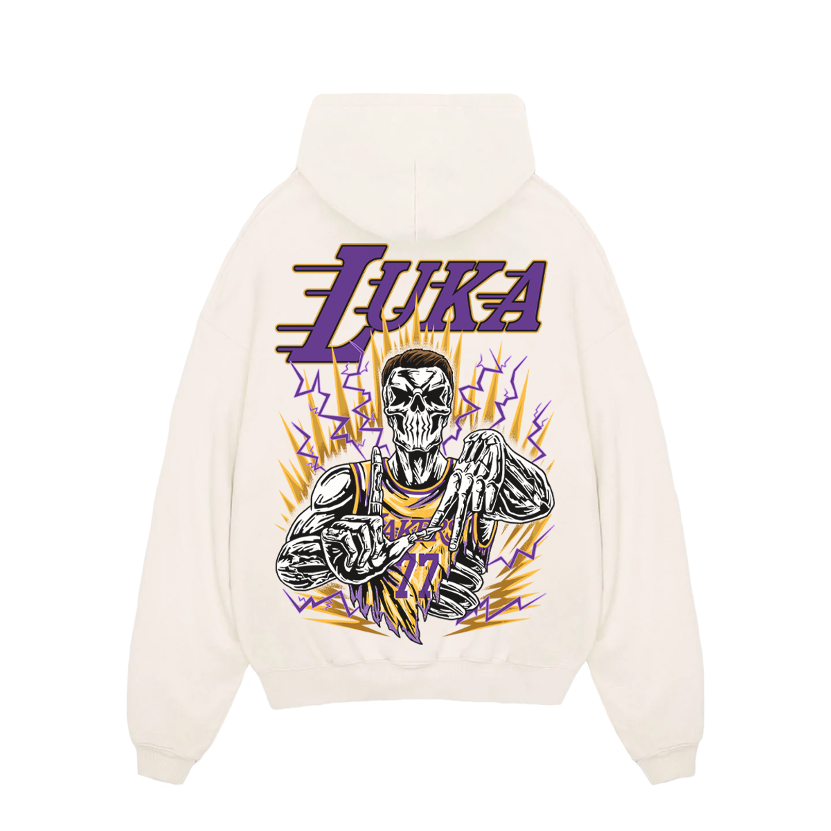 LUKA DONCIC LAKERS PULL-OVER HOODIE