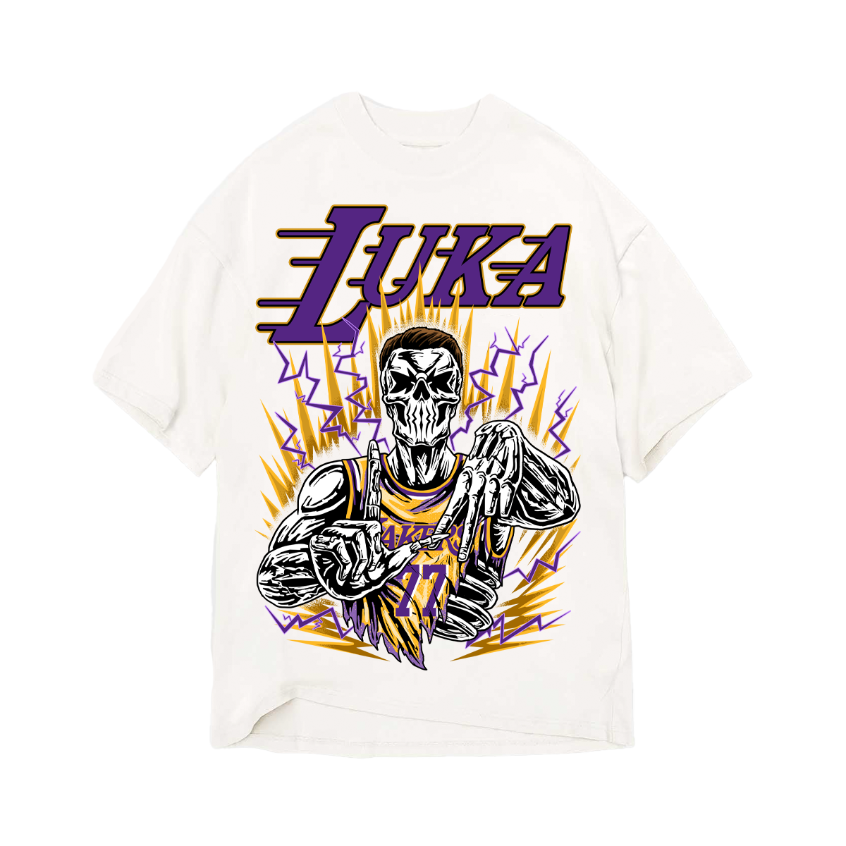 LUKA DONCIC LAKERS OVERSIZED TEE